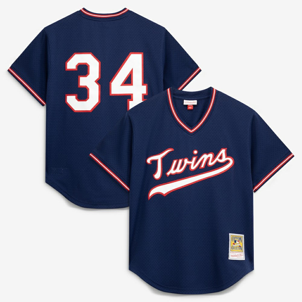 Kirby Puckett Minnesota Twins Mitchell & Ness Authentic Batting Practice Jersey Near Me