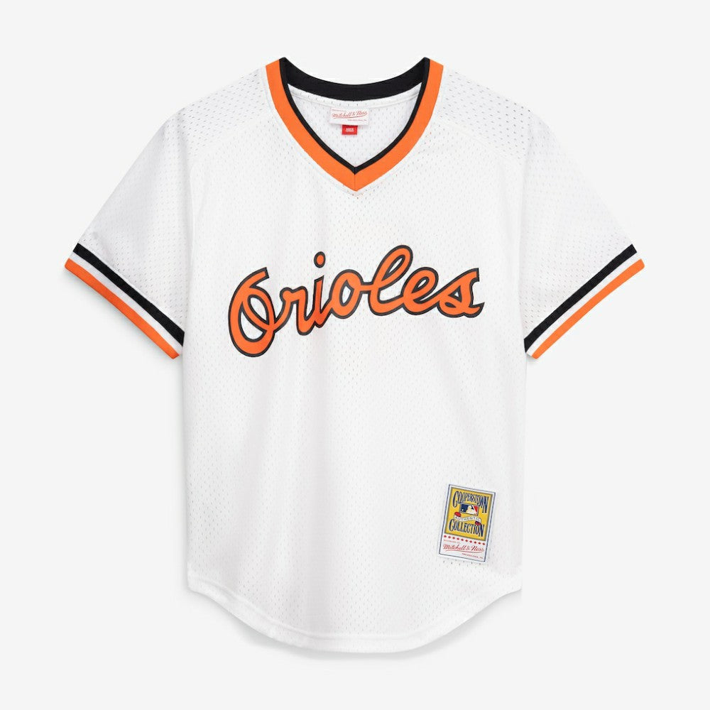 Cal Ripken Jr. Baltimore Orioles Mitchell & Ness Authentic Batting Practice Jersey Discount