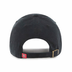 47 Brand San Francisco 49ers Cleanup Basic Adjustable Hat - Black - 47 brand