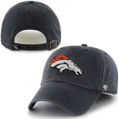 Denver Broncos '47 Brand Cleanup Adjustable Hat - Navy Blue - 47 brand
