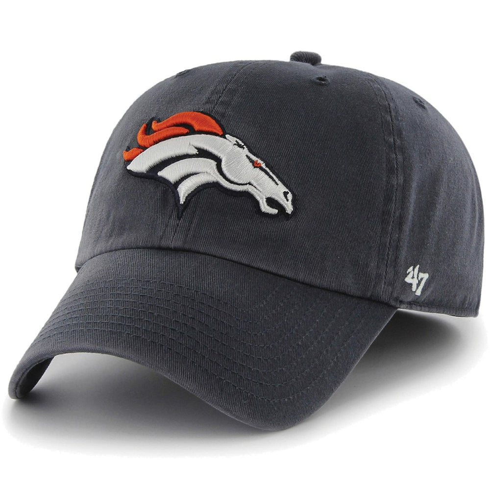 Denver Broncos '47 Brand Cleanup Adjustable Hat - Navy Blue - 47 brand