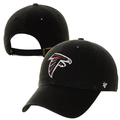 Atlanta Falcons '47 Brand Cleanup Adjustable Hat - Black - 47 brand