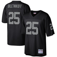 Fred Biletnikoff Las Vegas Raiders Retired Player Legacy Replica Jersey - Black - Mitchell & Ness