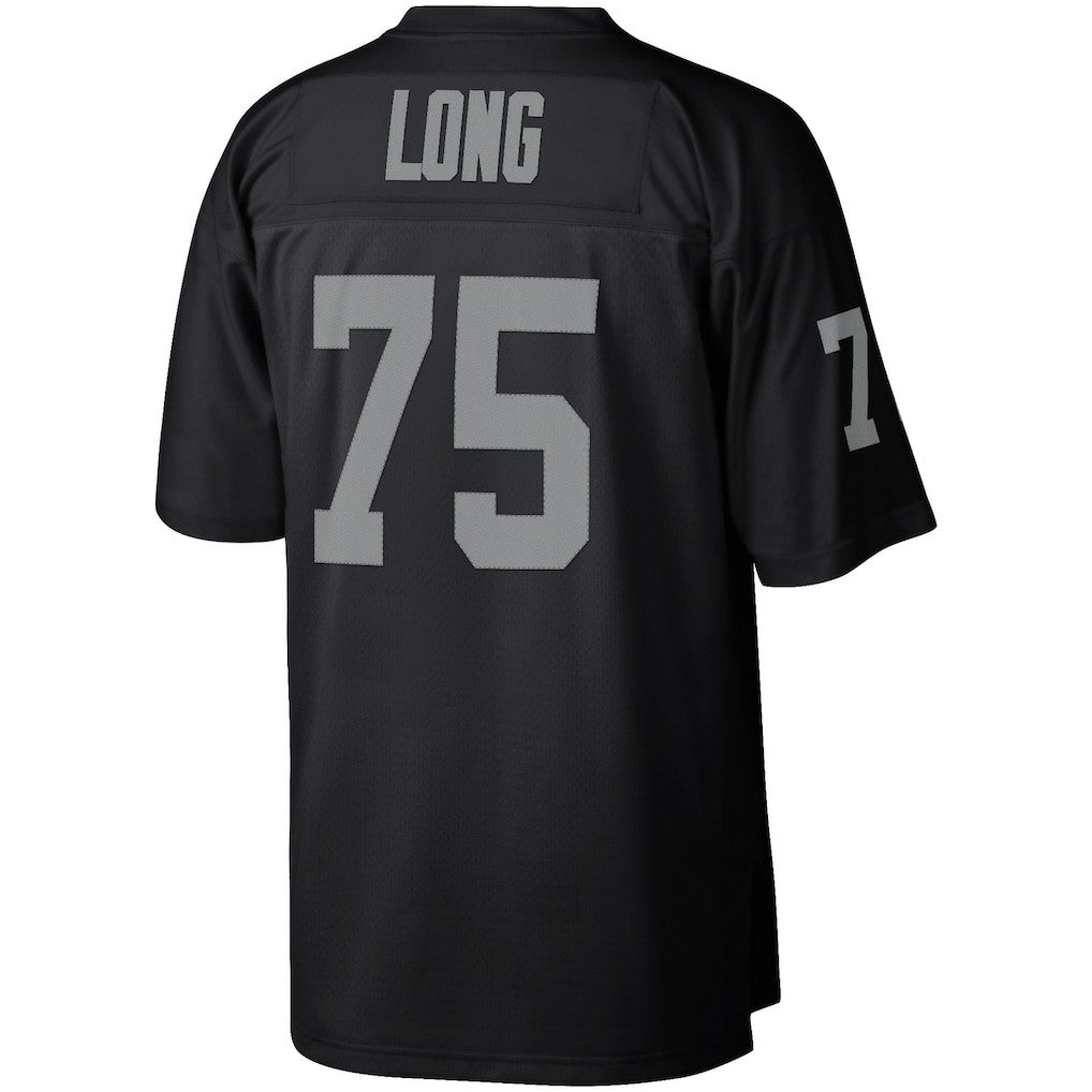 Howie Long Las Vegas Raiders Retired Player Legacy Replica Jersey - Black - Mitchell & Ness