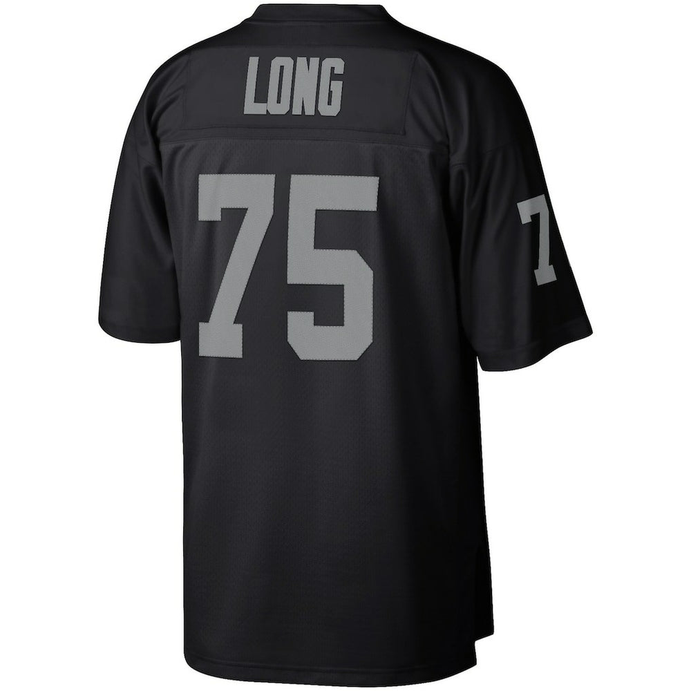 Howie Long Las Vegas Raiders Retired Player Legacy Replica Jersey - Black - Mitchell & Ness
