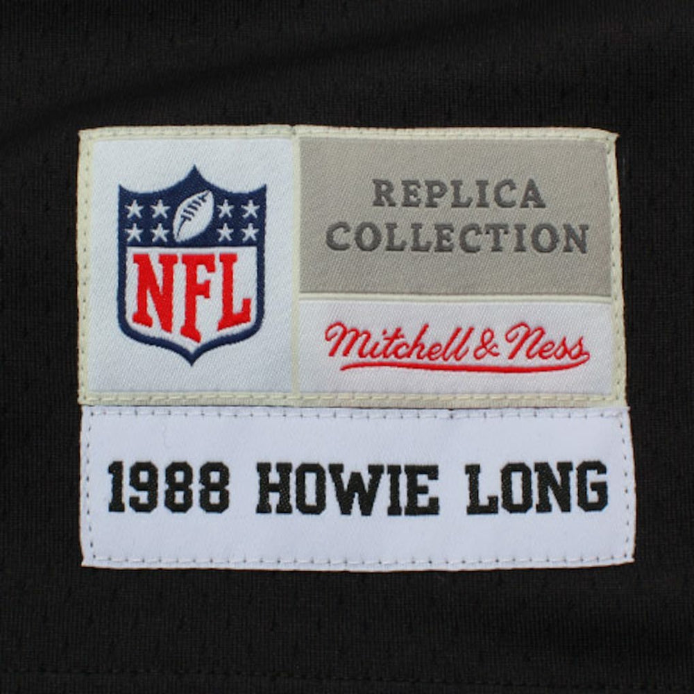 Howie Long Las Vegas Raiders Retired Player Legacy Replica Jersey - Black - Mitchell & Ness