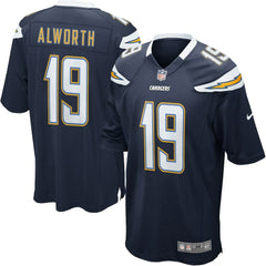 San Diego Chargers Lance Alworth Gridiron Classics Retired Player Game Jersey - Navy - Nike