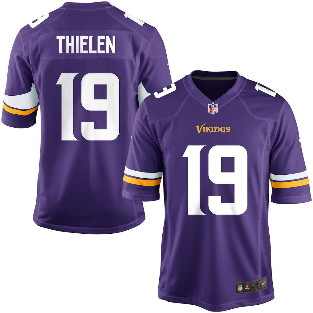 Youth Minnesota Vikings Adam Thielen Team Color Game Jersey - Nike