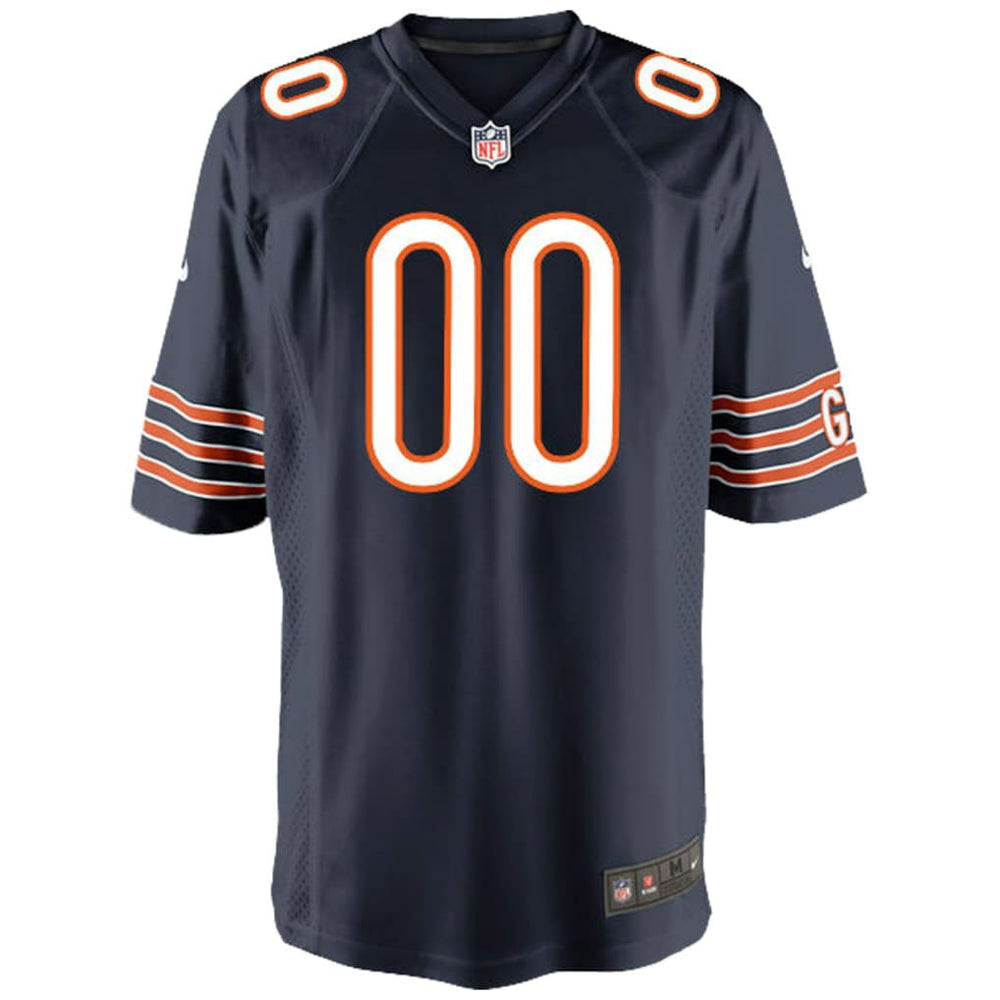 Chicago Bears Youth Custom Game Jersey - Navy - Nike