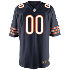 Chicago Bears Youth Custom Game Jersey - Navy - Nike