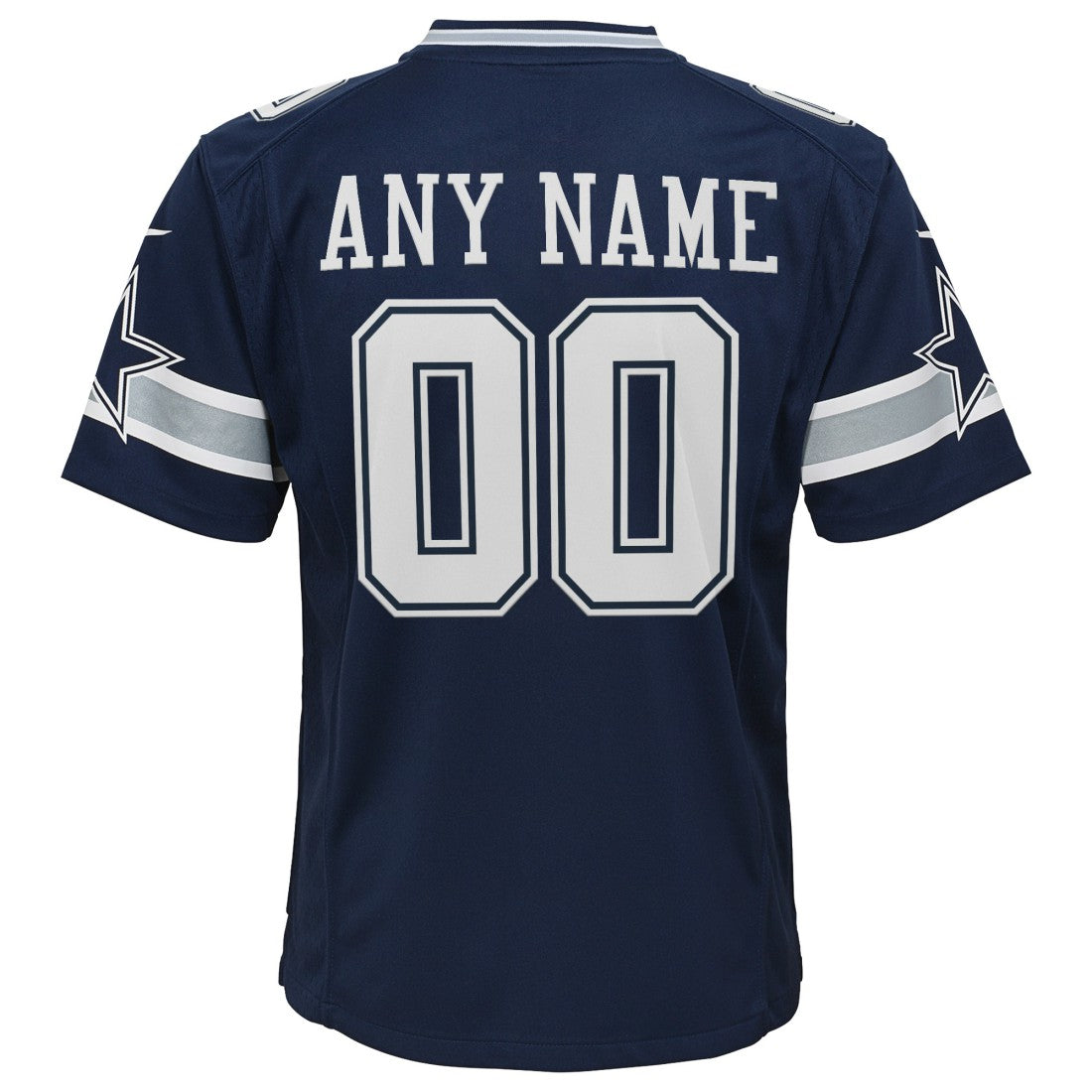 Dallas Cowboys Youth Custom Game Jersey - Navy - Nike