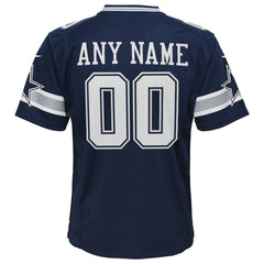 Dallas Cowboys Youth Custom Game Jersey - Navy - Nike