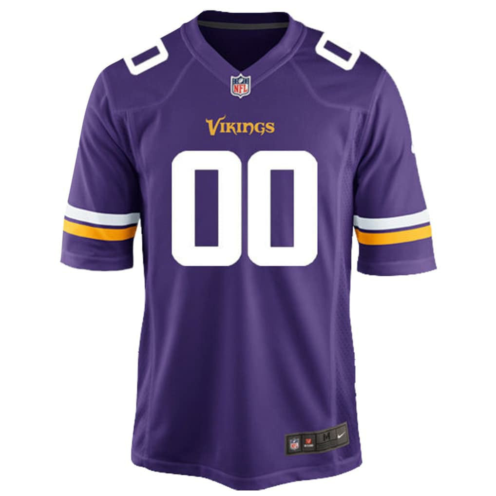 Minnesota Vikings Youth Custom Game Jersey - Nike