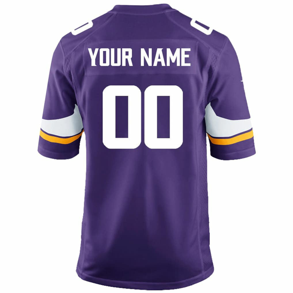 Minnesota Vikings Youth Custom Game Jersey - Nike