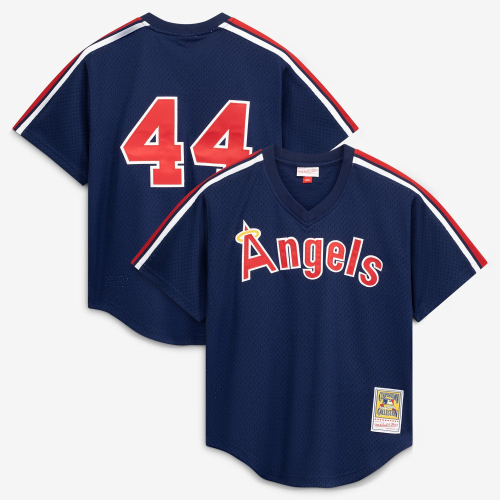 Reggie Jackson California Angels Mitchell & Ness Authentic Batting Practice Jersey Sale