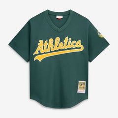 Rickey Henderson Athletics Mitchell & Ness Authentic Batting Practice Jersey for sale