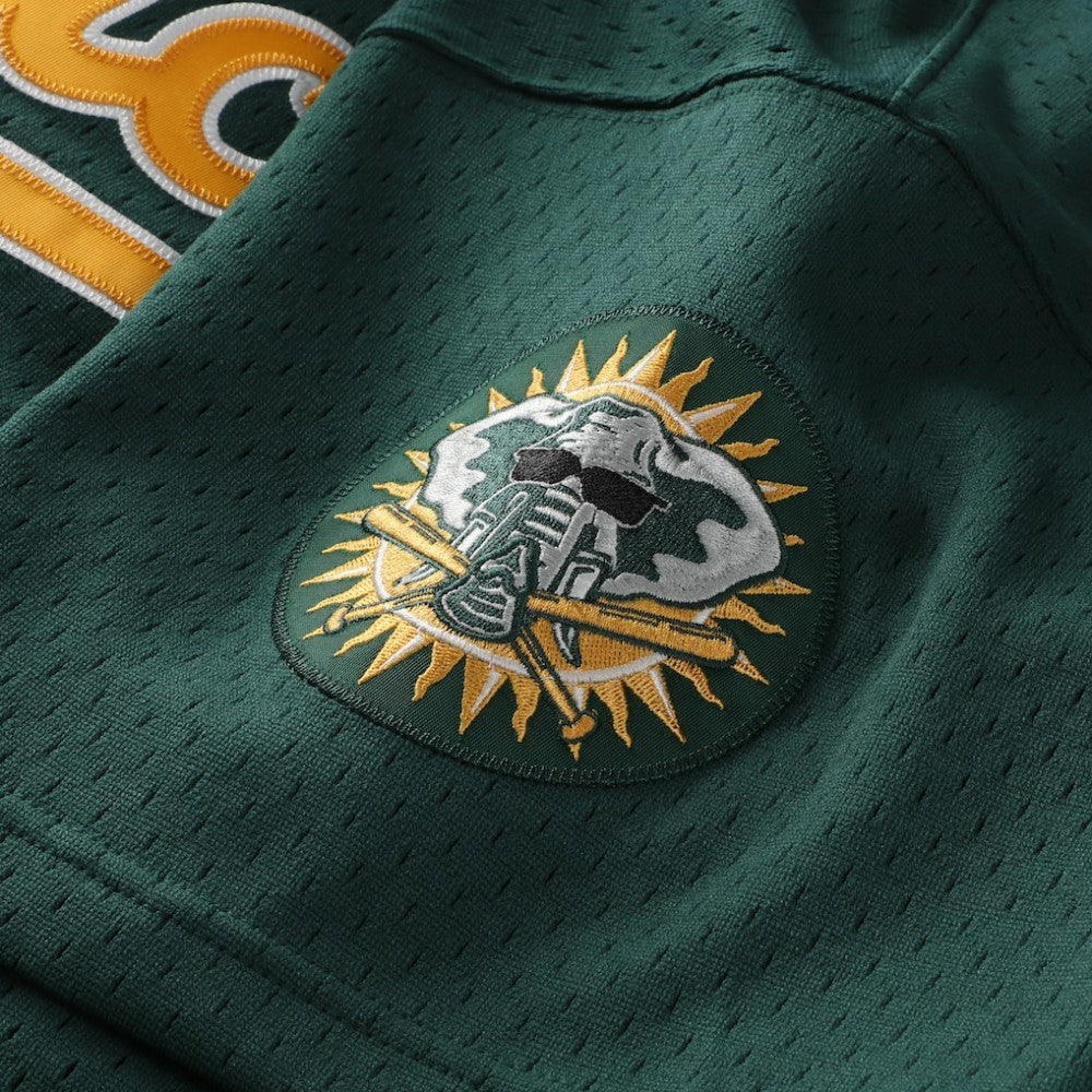 Rickey Henderson Athletics Mitchell & Ness Authentic Batting Practice Jersey for sale