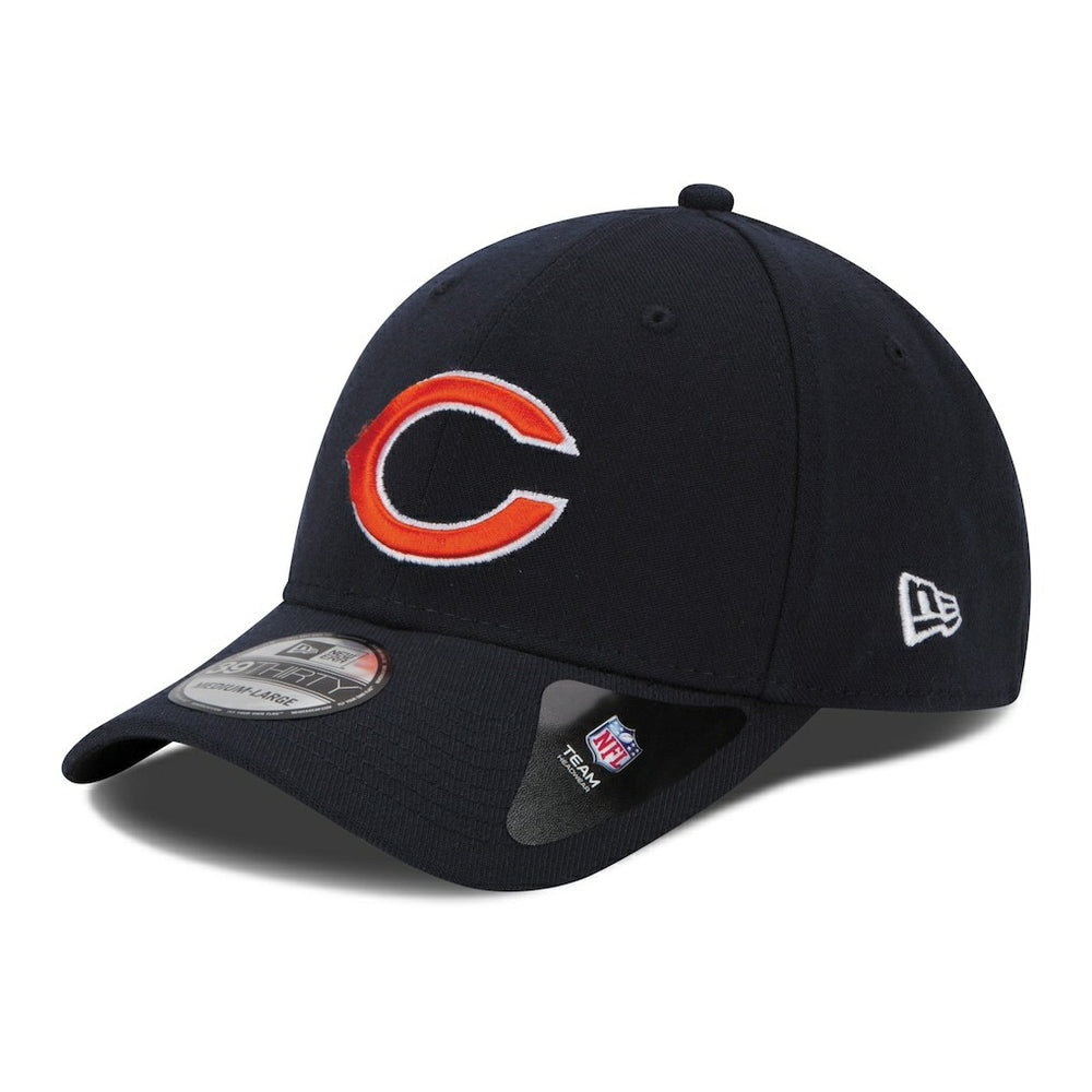 Chicago Bears New Era 39THIRTY Team Classic Flex Hat - Navy Blue - NFL