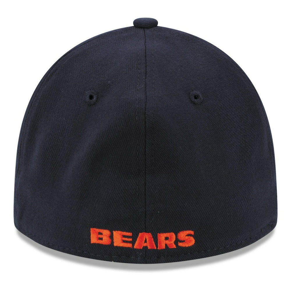 Chicago Bears New Era 39THIRTY Team Classic Flex Hat - Navy Blue - NFL