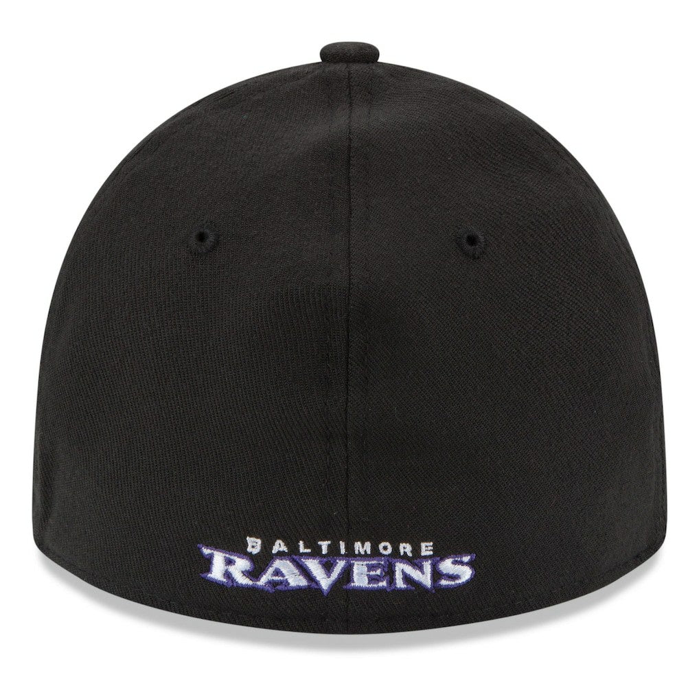 Baltimore Ravens New Era 39THIRTY Team Classic Flex Hat - Black - NFL