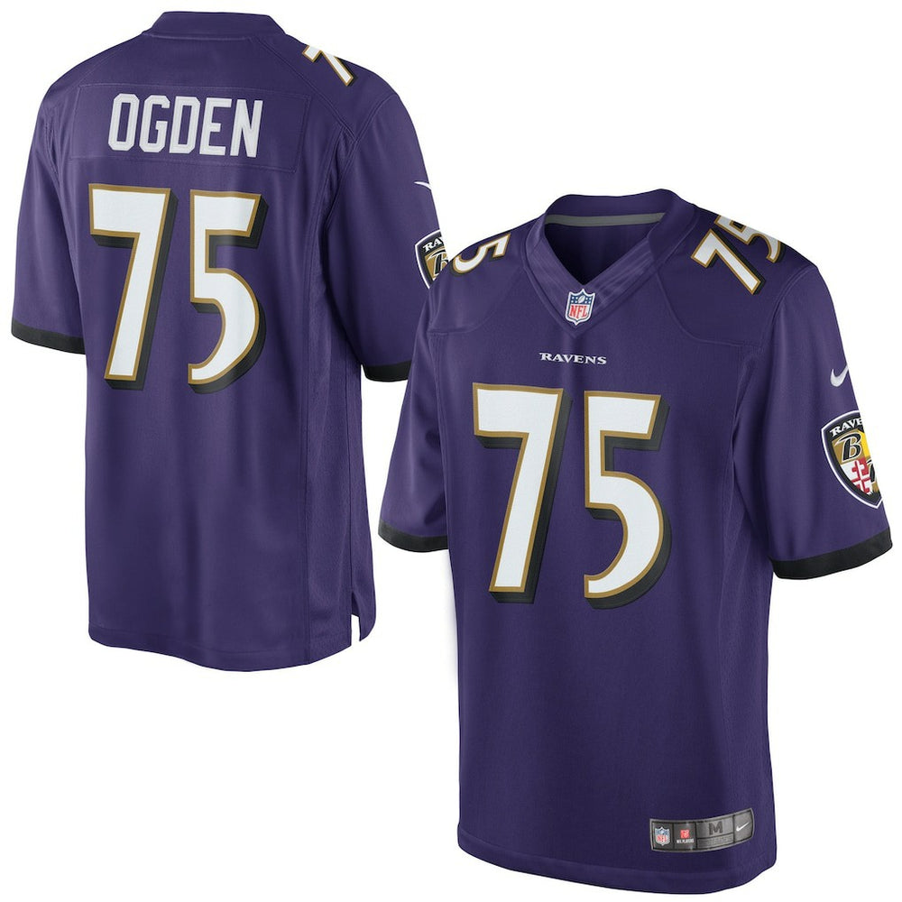 Jonathan Ogden Baltimore Ravens Retired Player Limited Jersey - Purple - Nike