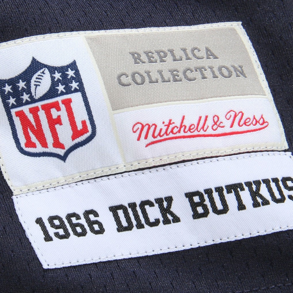 Dick Butkus Chicago Bears Retired Player Legacy Replica Jersey - Navy - Mitchell & Ness
