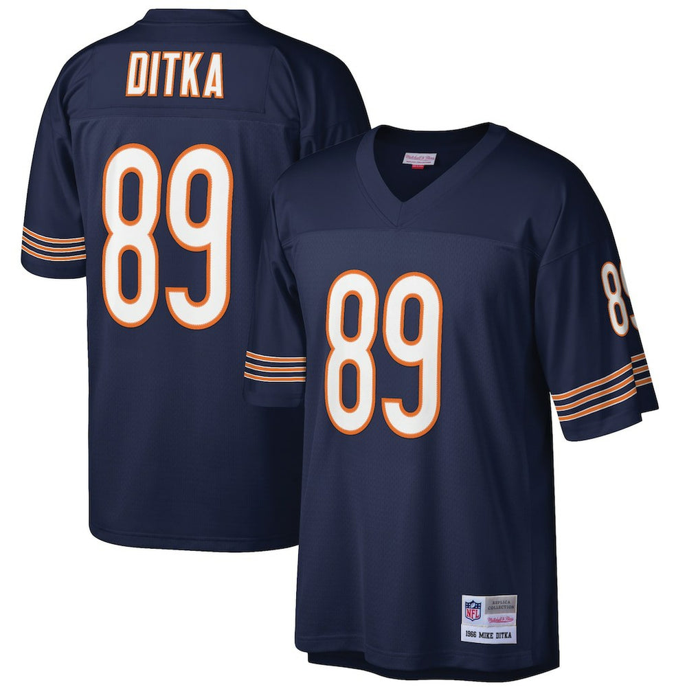 Mike Ditka Chicago Bears Retired Player Legacy Replica Jersey - Navy - Mitchell & Ness