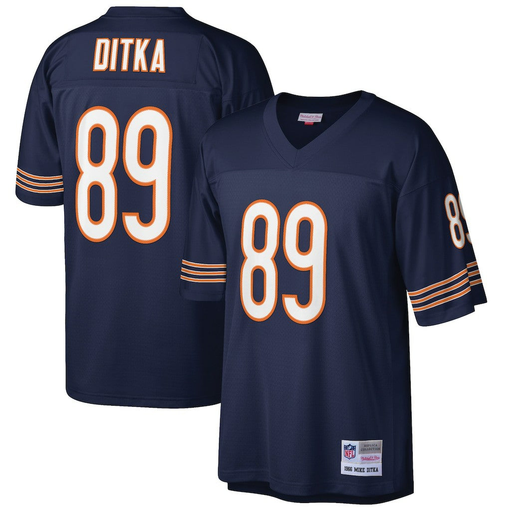 Mike Ditka Chicago Bears Retired Player Legacy Replica Jersey - Navy - Mitchell & Ness