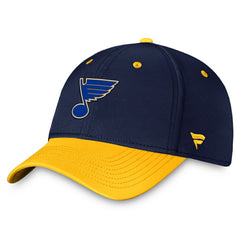 St. Louis Blues Fanatics Authentic Pro Rink Two-Tone Flex Hat – Navy/Gold | Fanatics Clearance