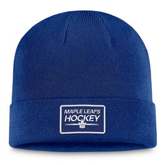 Toronto Maple Leafs Fanatics Authentic Pro Cuffed Knit Hat – Blue | Fanatics online