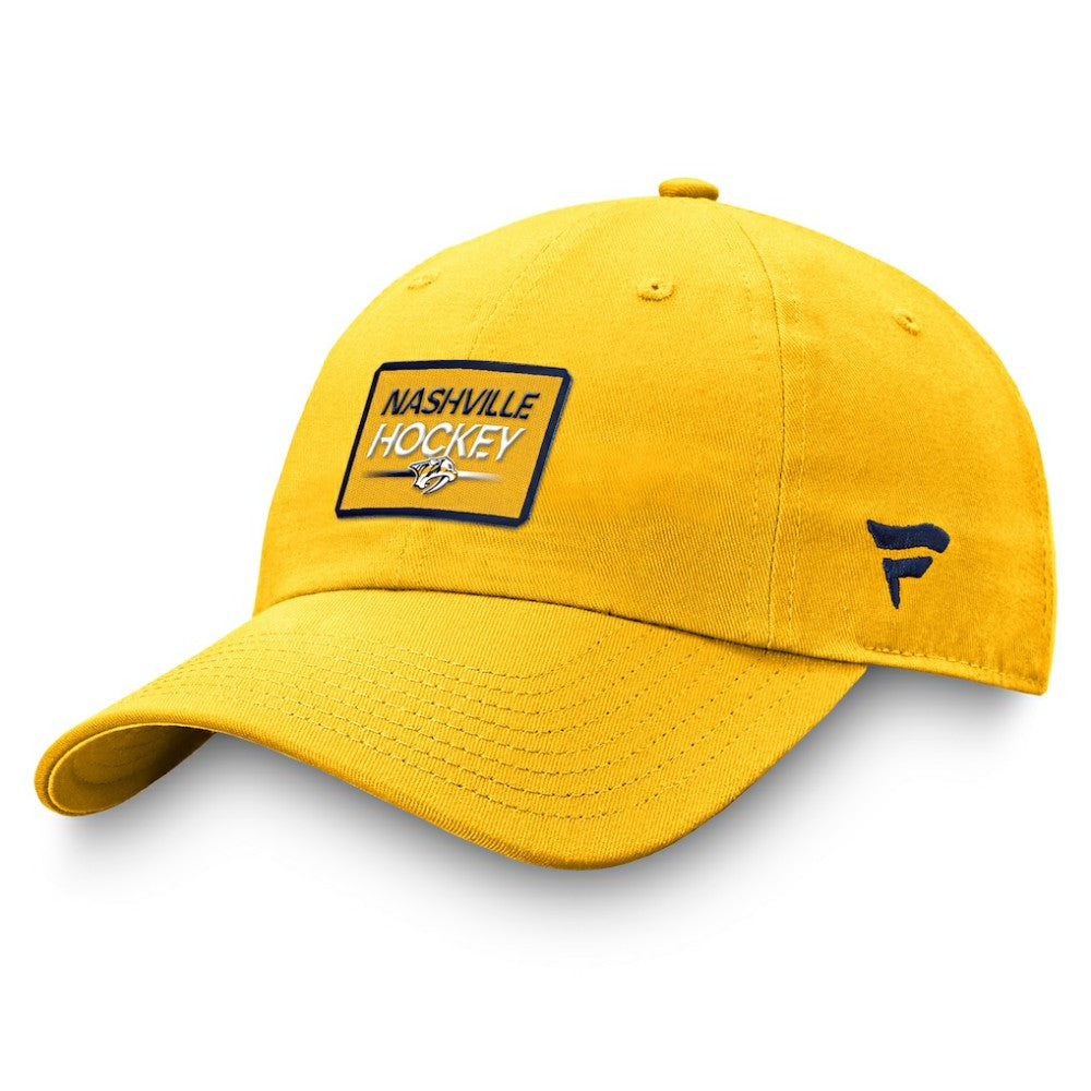 Nashville Predators Fanatics Authentic Pro Prime Adjustable Hat – Gold | Fanatics discount