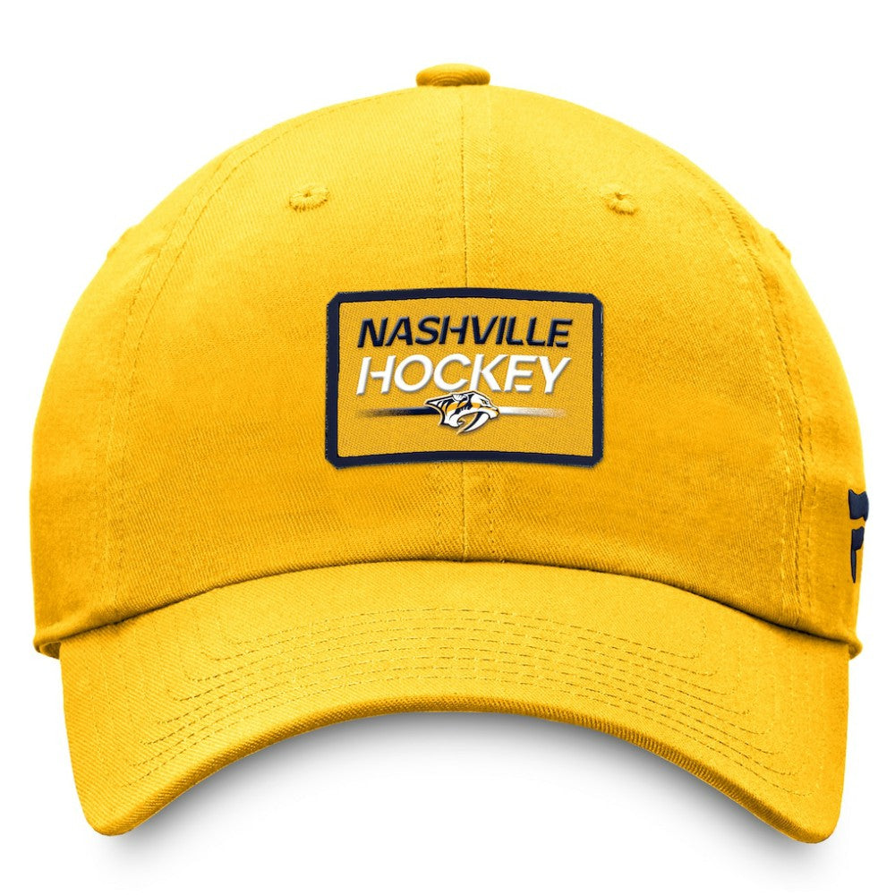 Nashville Predators Fanatics Authentic Pro Prime Adjustable Hat – Gold | Fanatics discount