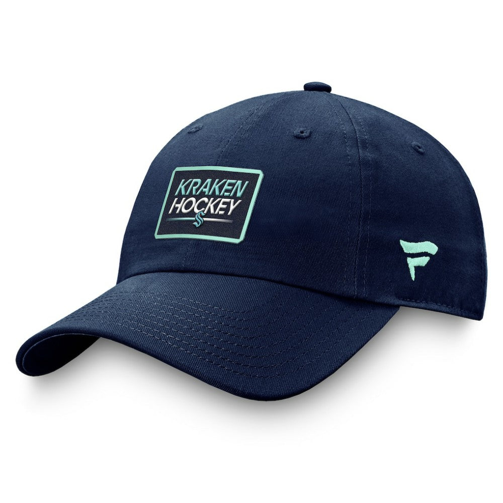 Seattle Kraken Fanatics Authentic Pro Prime Adjustable Hat – Deep Sea Blue | Fanatics Lifestyle