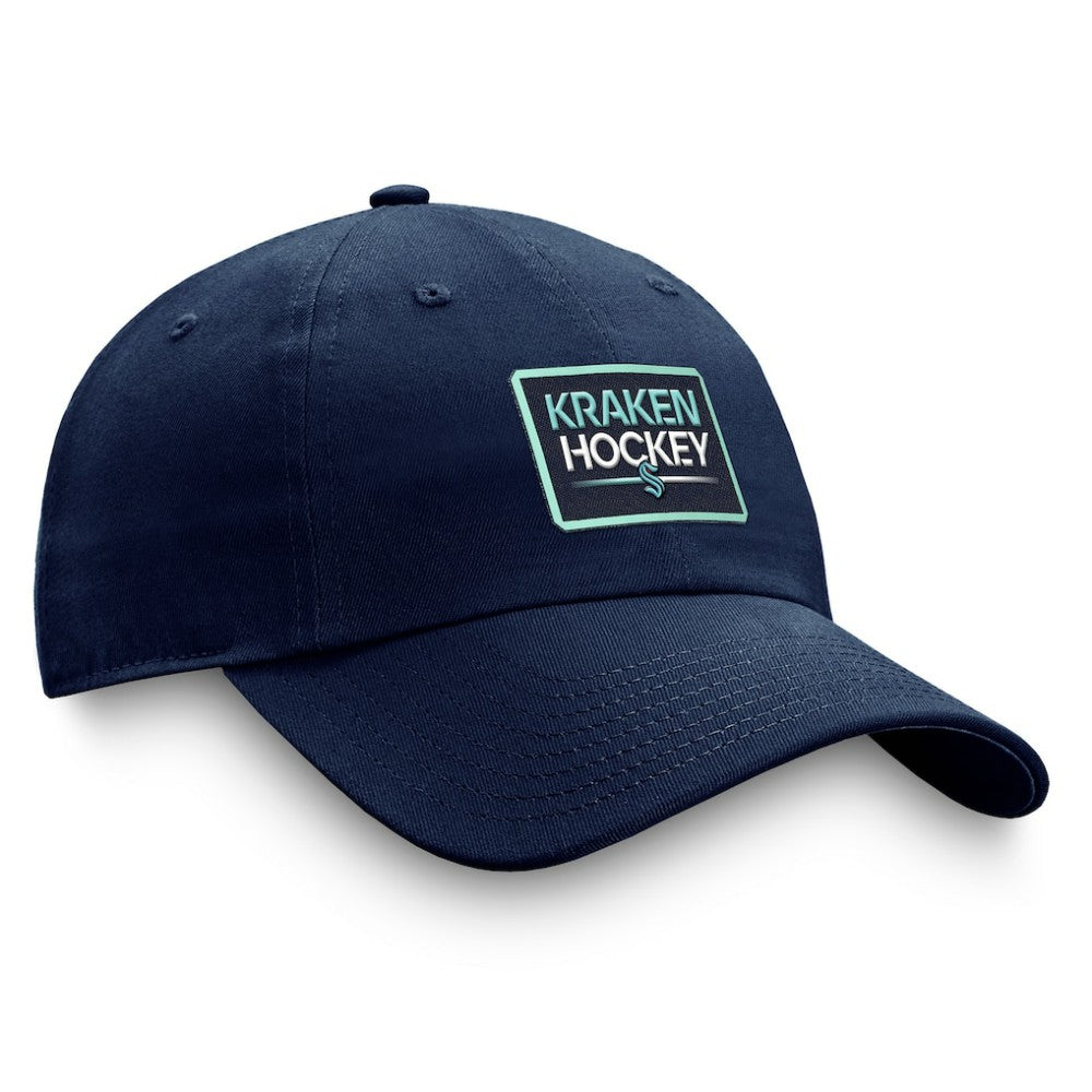 Seattle Kraken Fanatics Authentic Pro Prime Adjustable Hat – Deep Sea Blue | Fanatics Lifestyle