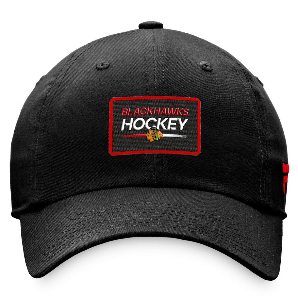 Chicago Blackhawks Fanatics Women's Authentic Pro Rink Adjustable Hat - Black | Fanatics online