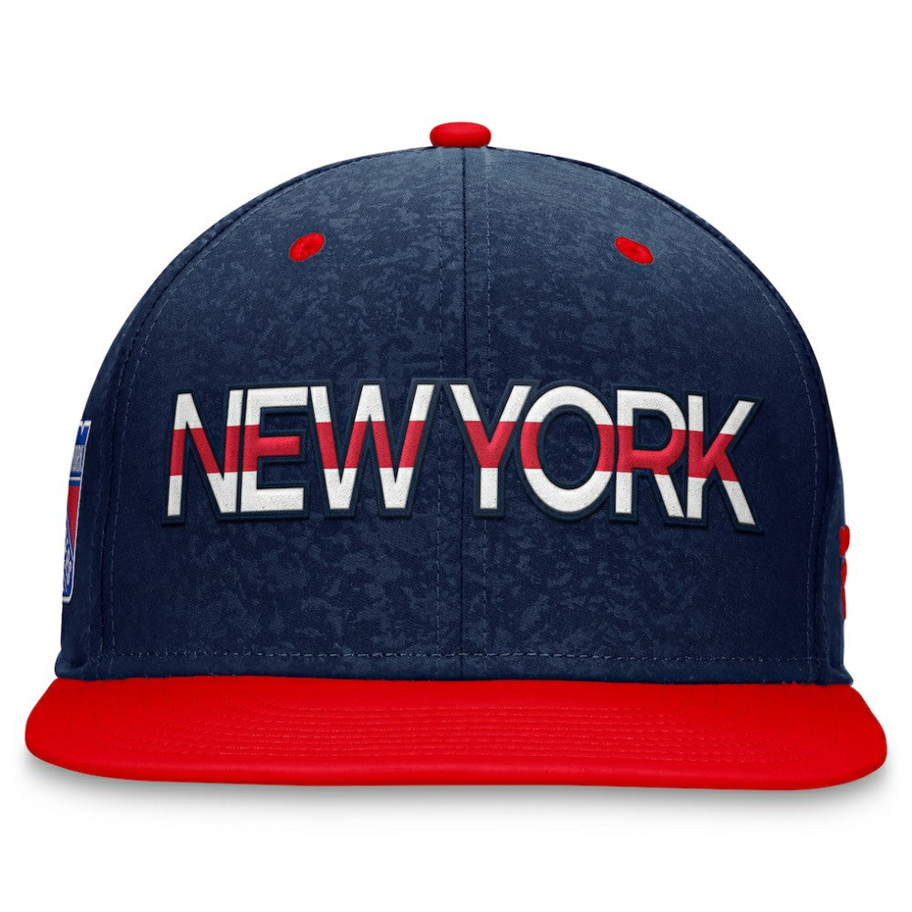 New York Rangers Fanatics Authentic Pro Rink Two-Tone Snapback Hat – Navy/ Red | Fanatics Clearance