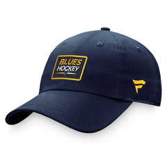 St. Louis Blues Fanatics Women's Authentic Pro Rink Adjustable Hat - Navy | Fanatics Lifestyle