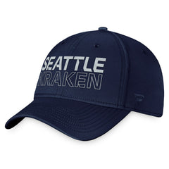 Seattle Kraken Fanatics Authentic Pro Road Flex Hat – Deep Sea Blue | Fanatics Lifestyle