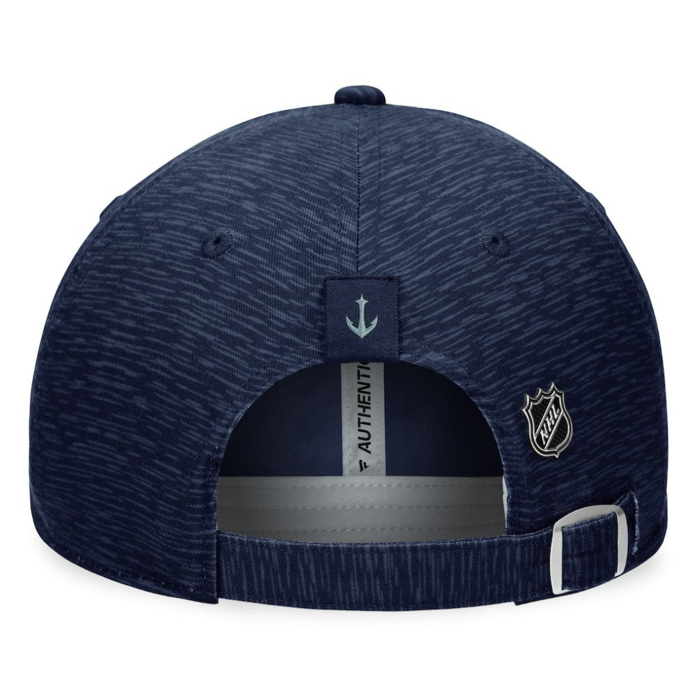 Seattle Kraken Fanatics Authentic Pro Road Adjustable Hat - Deep Sea Blue | Fanatics near me