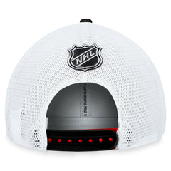 Chicago Blackhawks Fanatics Authentic Pro Rink Trucker Adjustable Hat - Red | Fanatics on sale