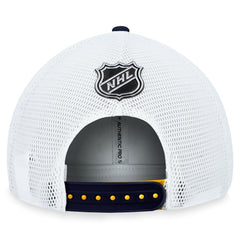 St. Louis Blues Fanatics Authentic Pro Rink Trucker Adjustable Hat - Gold | Fanatics discount