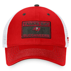 Tampa Bay Buccaneers Fundamentals Trucker Adjustable Hat - Red/White - Fanatics