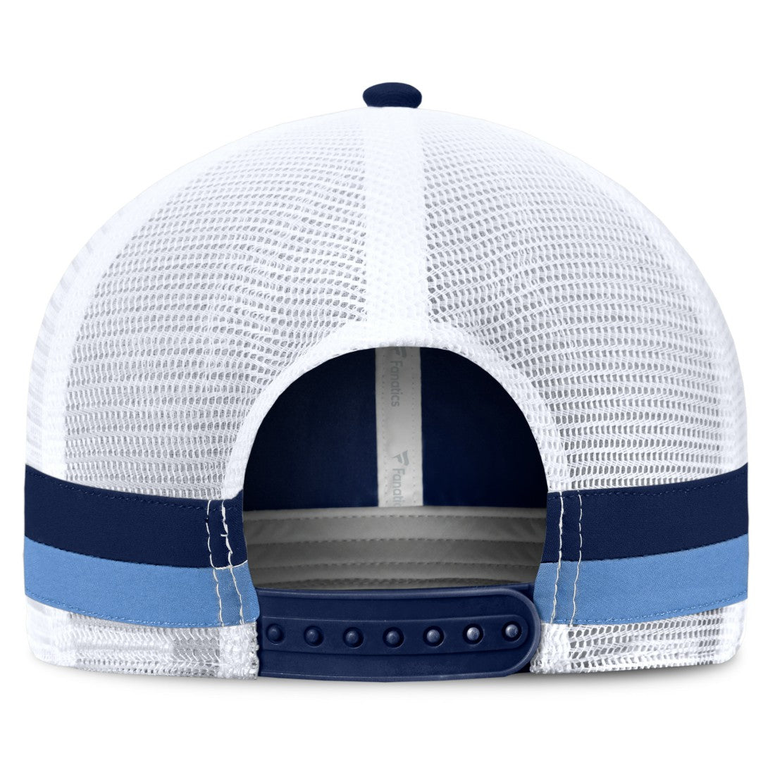 Tennessee Titans Fundamentals Side Stripe Trucker Adjustable Hat - Navy/White - Fanatics