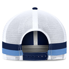 Tennessee Titans Fundamentals Side Stripe Trucker Adjustable Hat - Navy/White - Fanatics