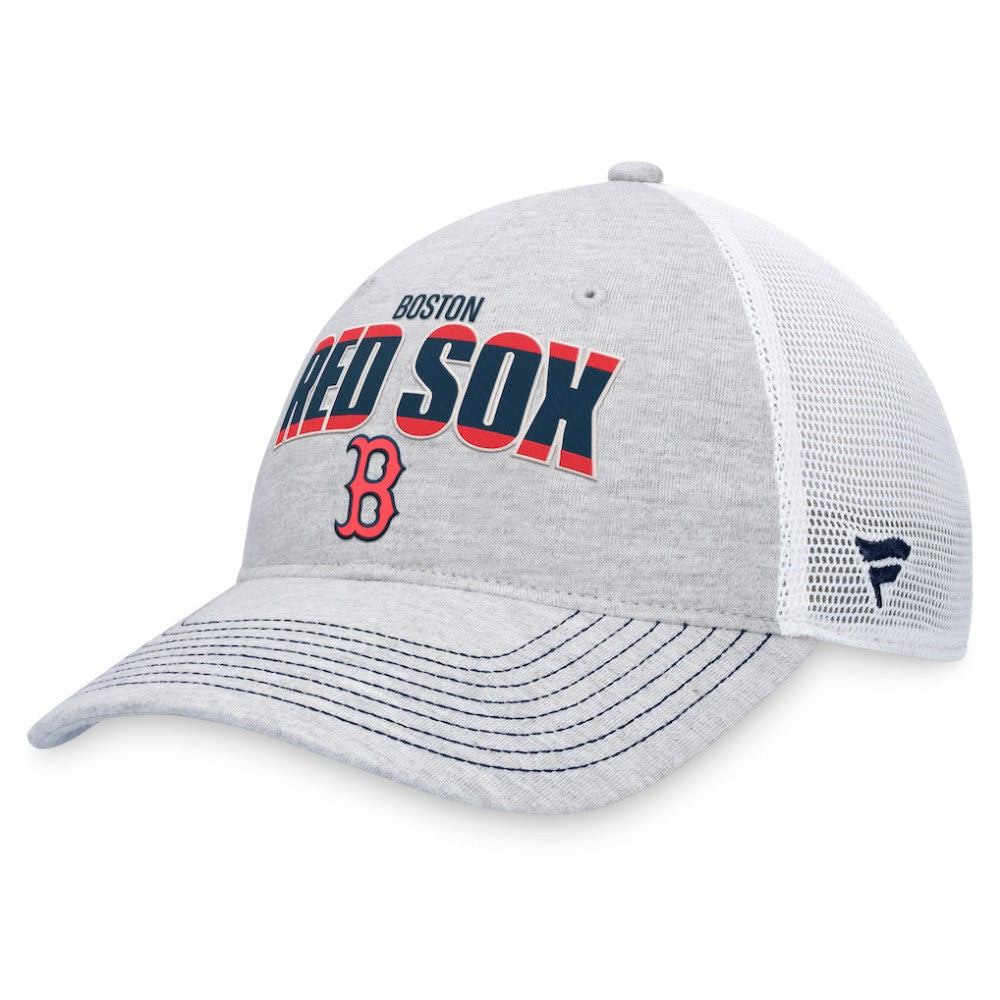 Boston Red Sox Fanatics Logo Trucker Adjustable Hat Discount