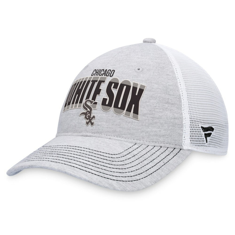 Chicago White Sox Fanatics Logo Trucker Adjustable Hat Discount