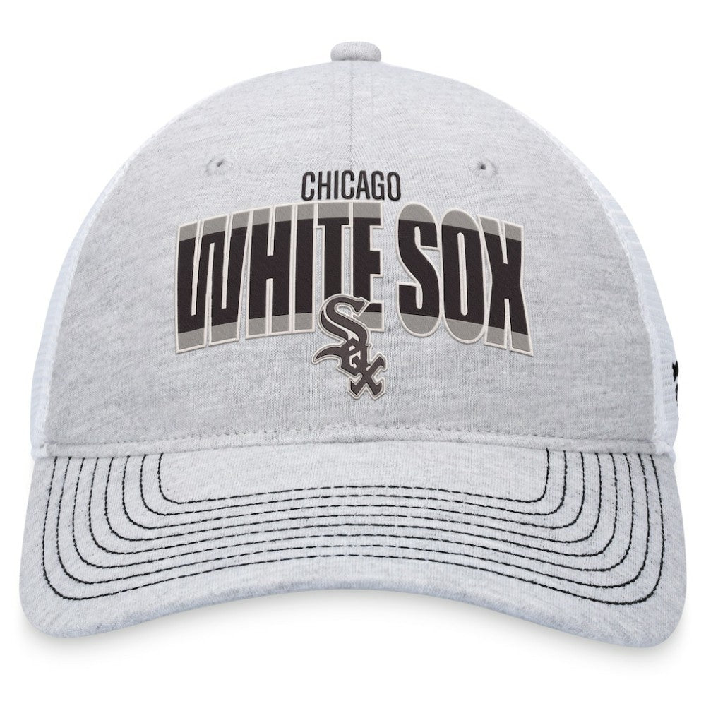 Chicago White Sox Fanatics Logo Trucker Adjustable Hat Discount