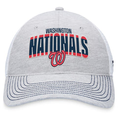 Washington Nationals Fanatics Logo Trucker Adjustable Hat Sale