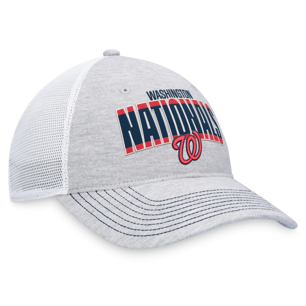 Washington Nationals Fanatics Logo Trucker Adjustable Hat Sale