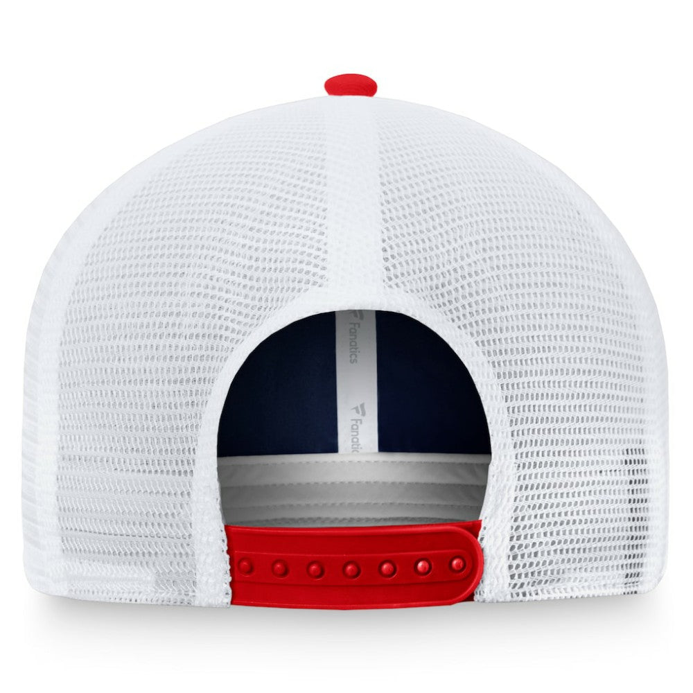 Boston Red Sox Fanatics Two-Tone Patch Trucker Adjustable Hat Outlet